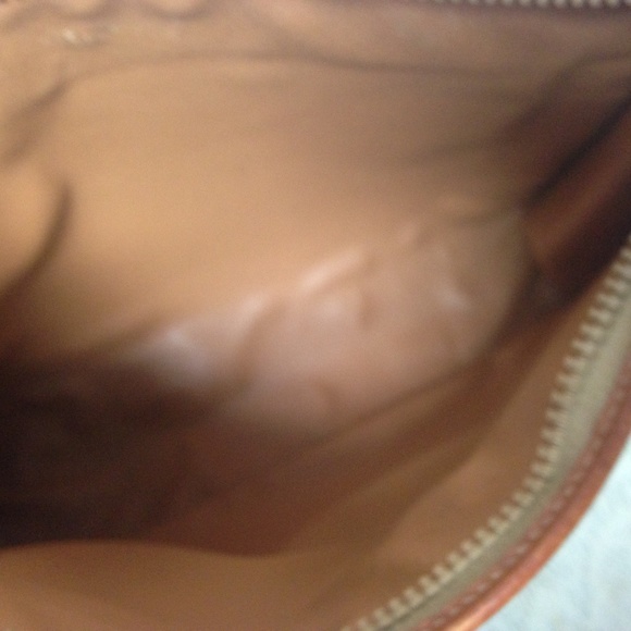 Celine, Cream Macadam 2-way Clutch, Crossbody HBag - Picture 8 of 9